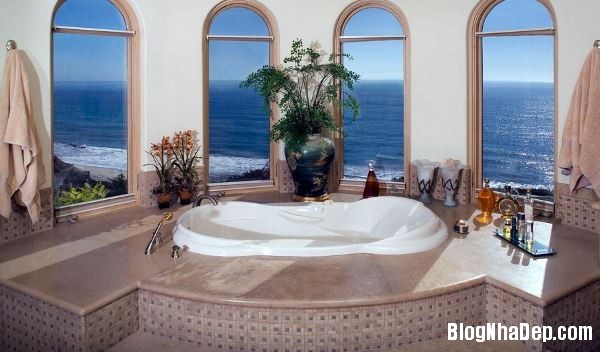 Phòng tắm đẹp với những góc view ấn tượng