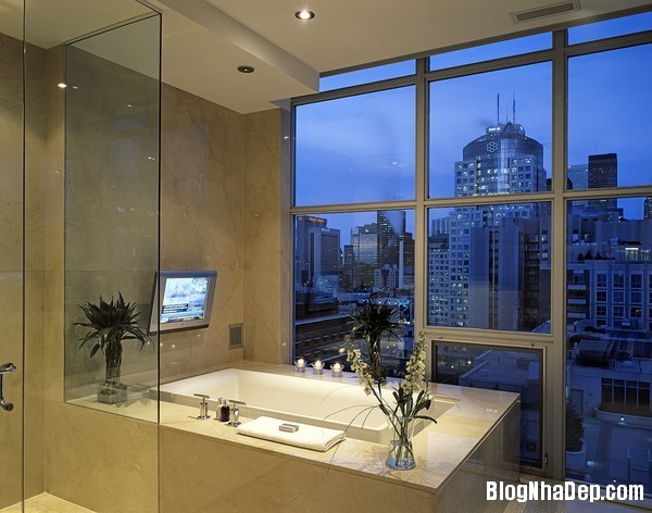 Phòng tắm đẹp với những góc view ấn tượng