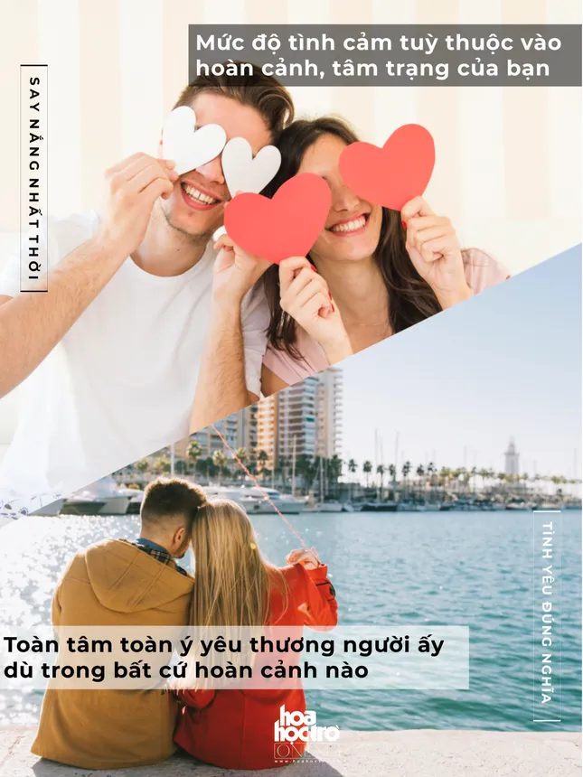 Những điểm khác biệt giữa "say nắng nhất thời" và "tình yêu đúng nghĩa" ảnh 3